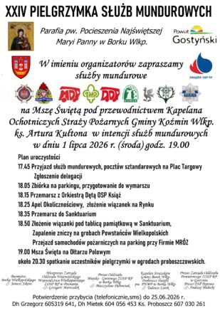 XXIV Pielgrzymka Służb Mundurowych